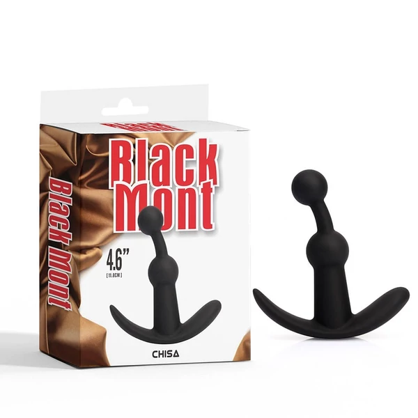 Gyöngyös anál vibrátor Black Mont