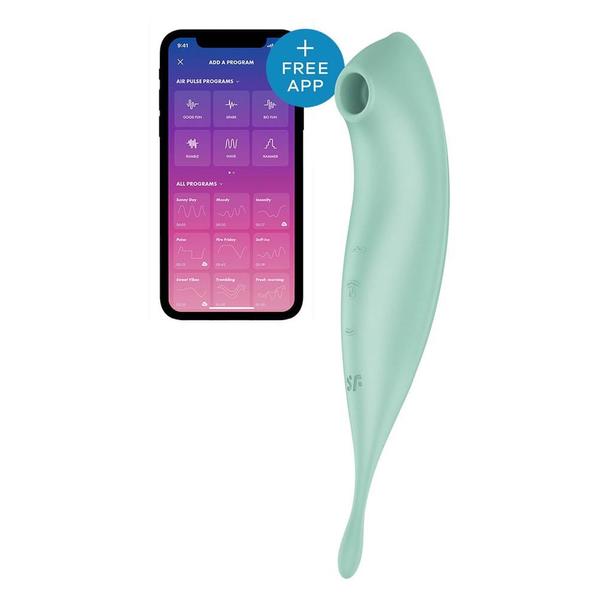 Csiklóvibrátor 2in1 Satisfyer Twirling pro connect app