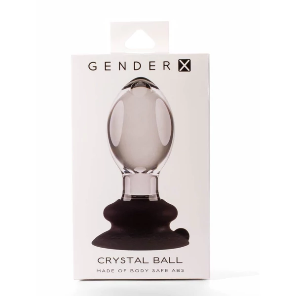 X-men gender x kristálygömb alakú análdugó 10 cm