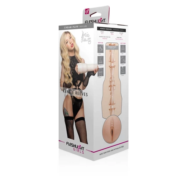 Punci maszturbátor Fleshlight girls kenzie reeves creampuff