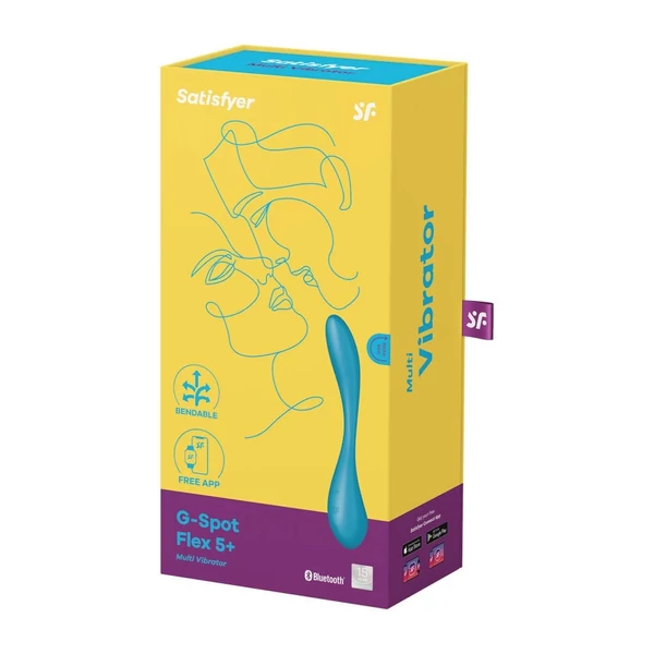 G-spot flex 5+ petrol hajlítható multi vibrátor