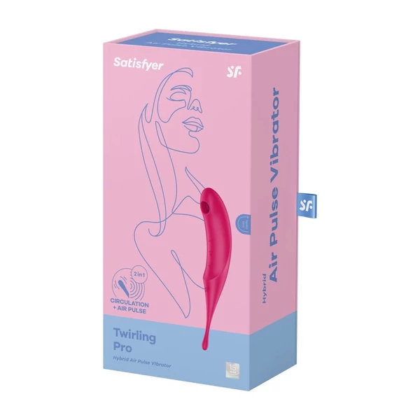 Twirling Pro red léghullámos csiklóizgató vibrátor