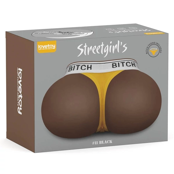 Fenék vagina és ánusz Streetgirl's 11 black maszturbátor