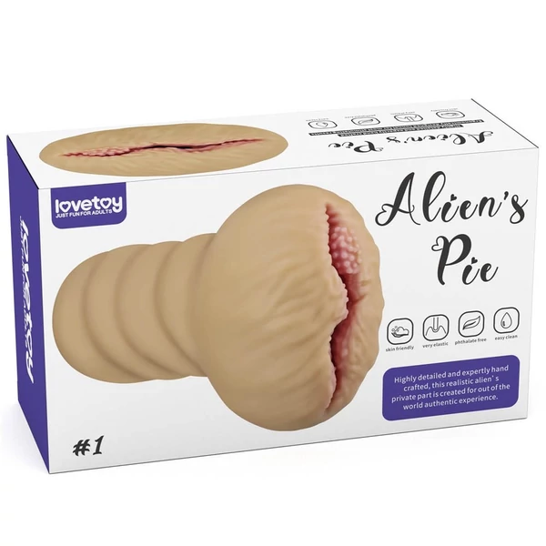 Földönkívüli vagina Alien's pie maszturbátor 1 testszínű