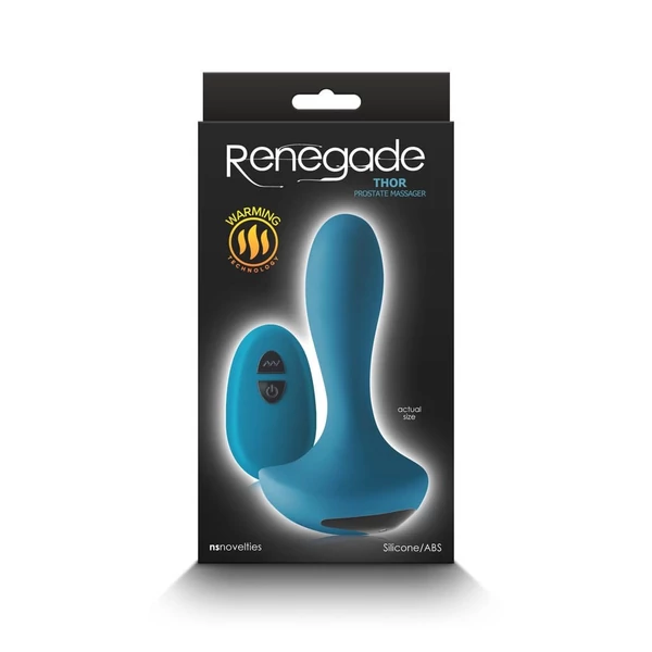 Prosztata vibrátor távirányítós Renegade thor - teal