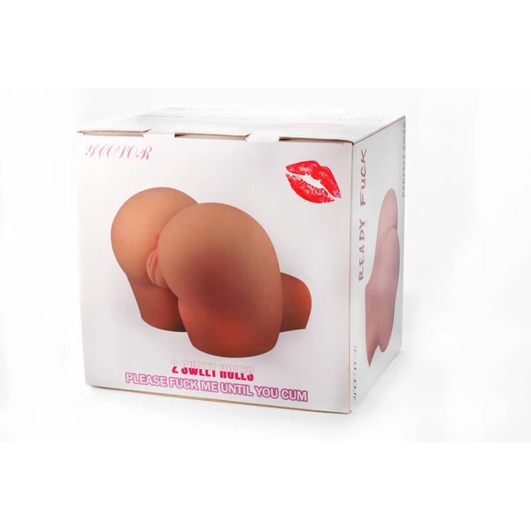 Fenék maszturbátor 2 sweet holes masturbator flesh
