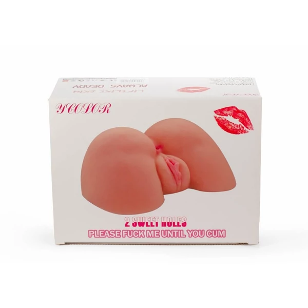 Kétlyukú popsi 2 sweet holes masturbator ii női fenék maszturbátor
