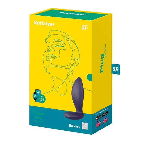 Anális vibrátor Satisfyer Power plug erős rezgésekkel