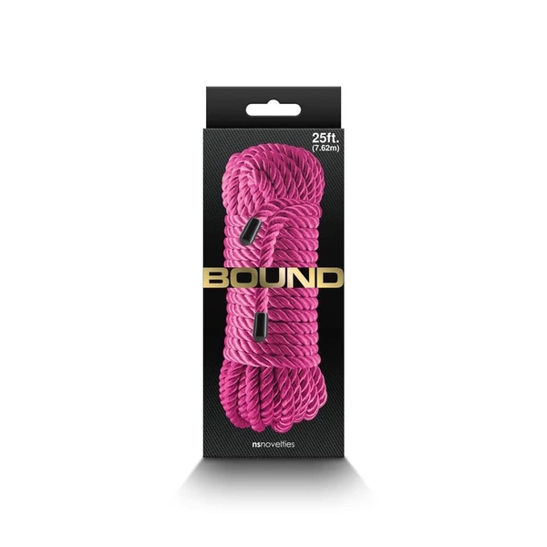 Kötözéshez Bound rope pink kötél 7.62 m