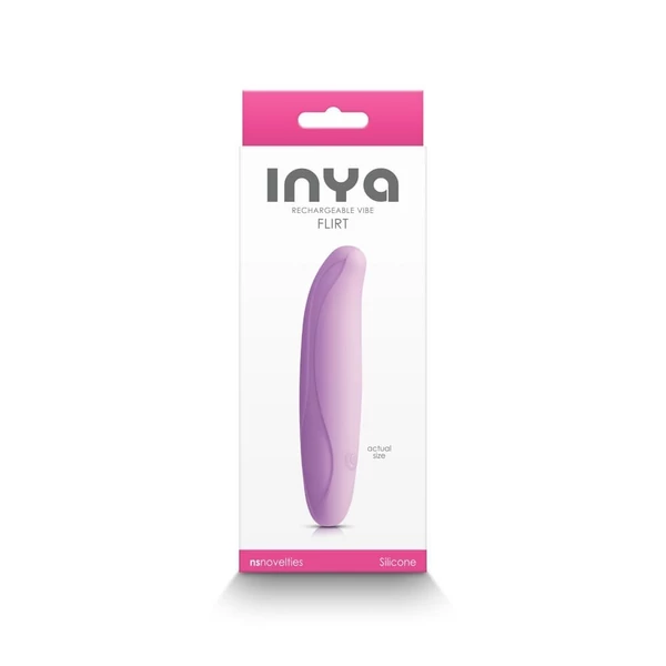 Mini vibrátor Inya flirt lilac