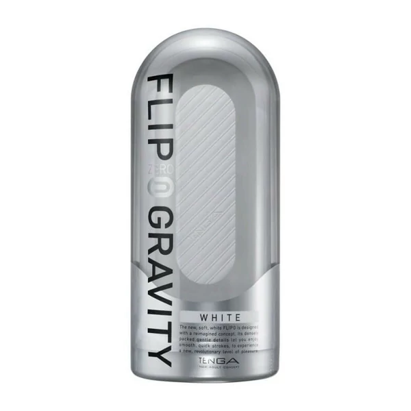 Luxus férfi maszturbátor Tenga Flip zero gravity white
