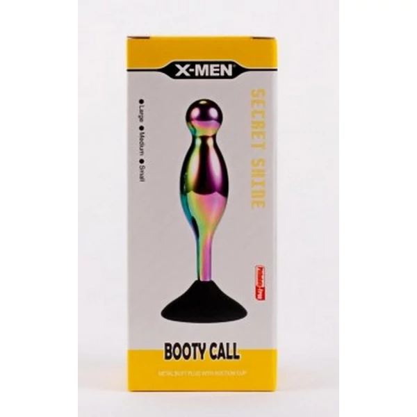 Fém fenékdugó X-men secret shine booty call l v