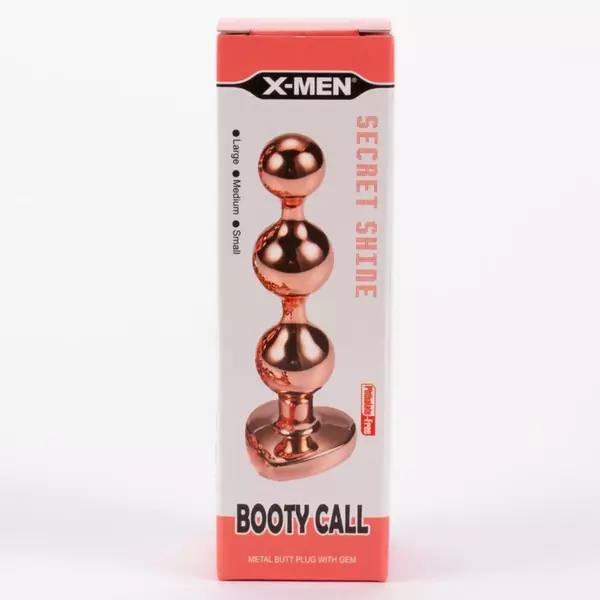 Kis méretű anál plug X-men secret shine booty call s