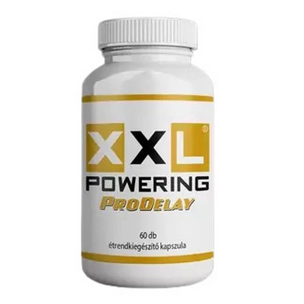 Magömlést késleltető kapszula XXL Powering pro delay for men - 60 db
