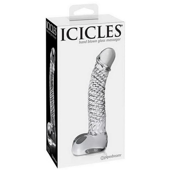 Üveg dildó Icicles no 61