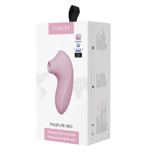 Léghullámos csiklóizgató Pulse lite neo pink