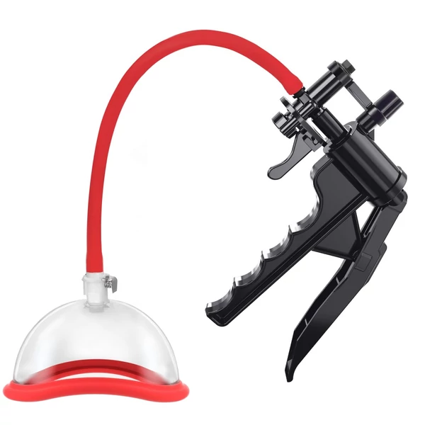 Pisztolymarkolatú kézi vagina pumpa Luvpump pussy pump III