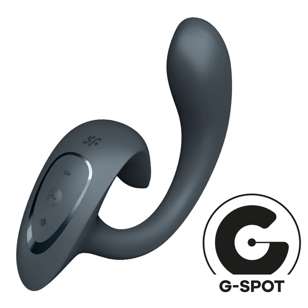 Hajlítható szárú csiklóizgatós g-pont vibrátor G for goddess 1 dark grey