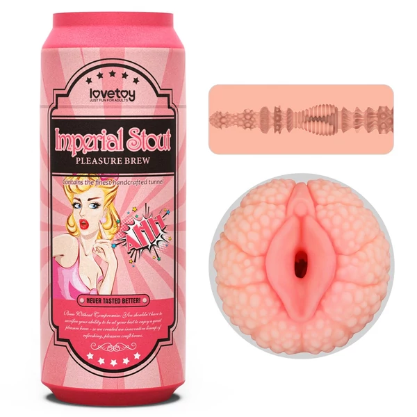 Vagina maszturbátor sörösdoboz kivitel Pleasure brew wild ale