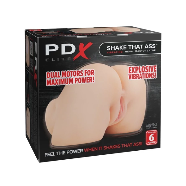 Női fenék mega maszturbátor Shake that ass vibrating 2 in 1