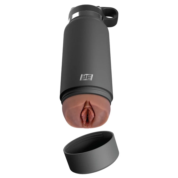 Vagina maszturbátor palackban - Fuck flask secret delight discreet stroker brown