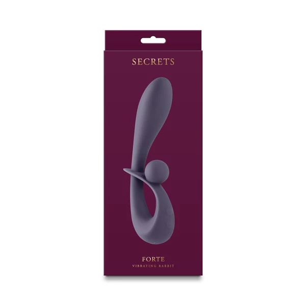 G-pont vibrátor csiklóizgatóval Secrets Forte gray