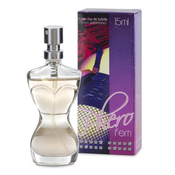 Feromonos parfüm nőknek - PheroFem Eau de Toilette - 15 ml