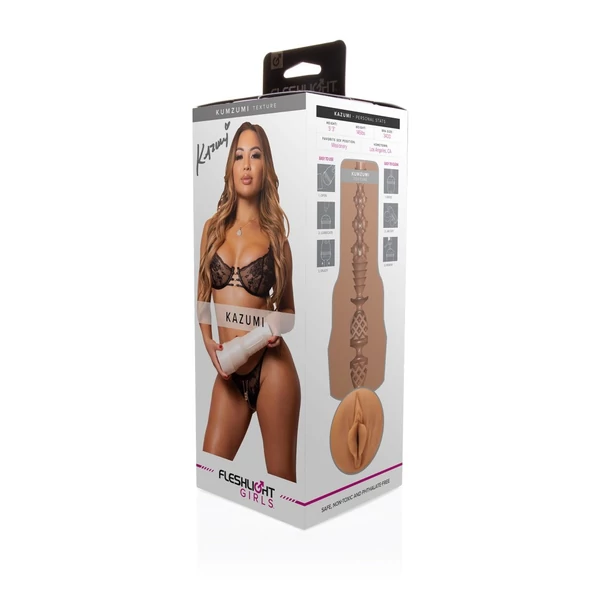 Valósághű vagina maszturbátor Fleshlight girls Kazumi Kumzumi