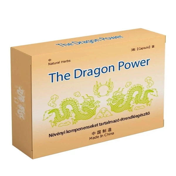 Dragon Power potencianövelő 3 db kapszula
