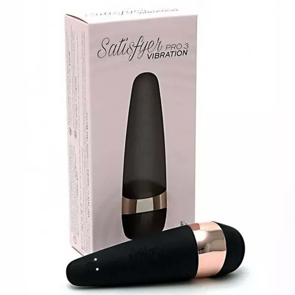 Léghullámos csiklóizgató vibrátor Satisfyer Pro 3+ 