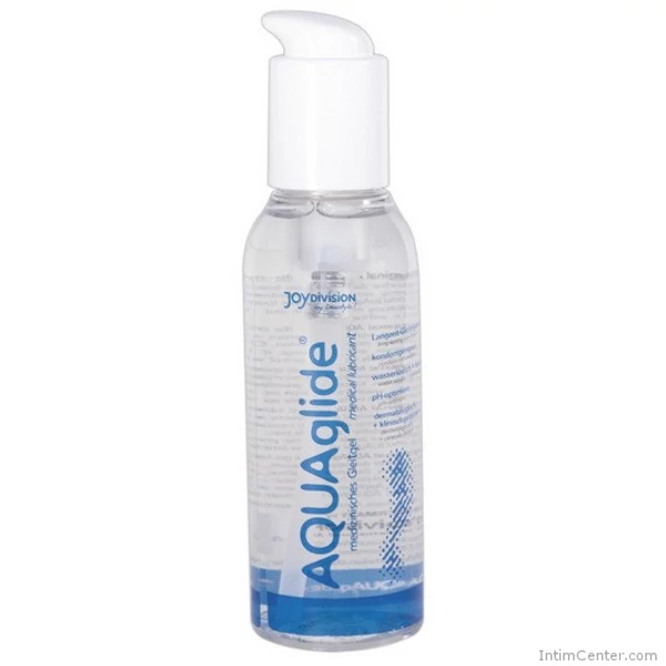 Aquaglide síkosító, víz alapú pumpás 125 ml