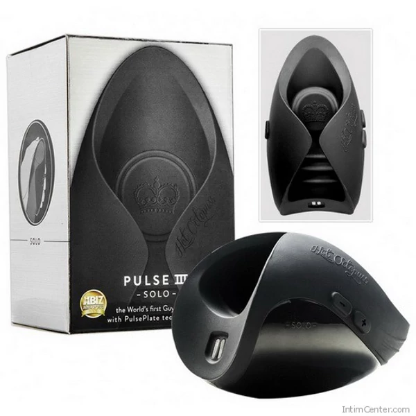 Péniszre való vibrátor, újratölthető Pulse Duo maszturbátor