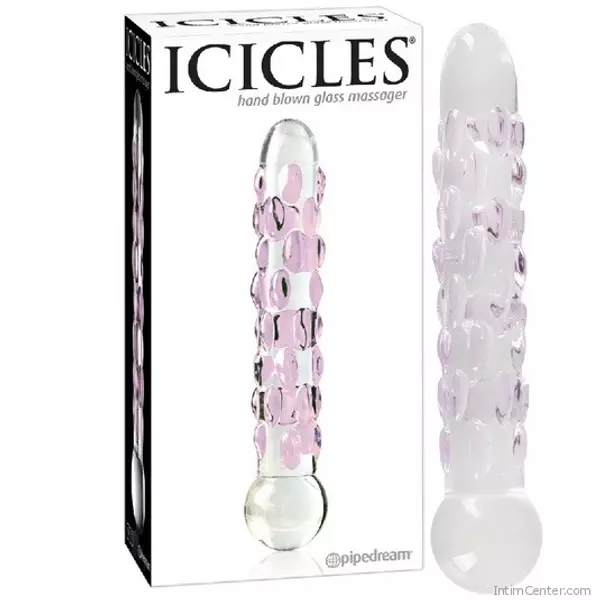 Luxus üvegdildó 18 cm Icicles No 7 uniszex