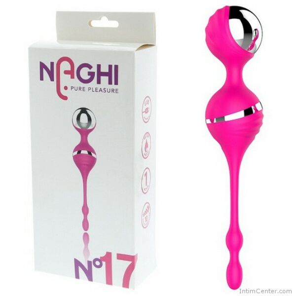 Vibrátoros gésagolyók, Naghi pure pleasure No17 kegel balls