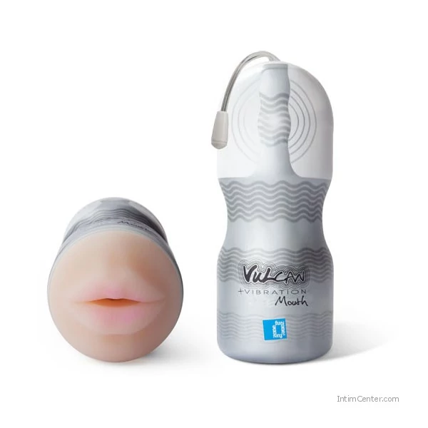 Maszturbátor férfiaknak, Vulcan mouth vibrátoros hengeres száj